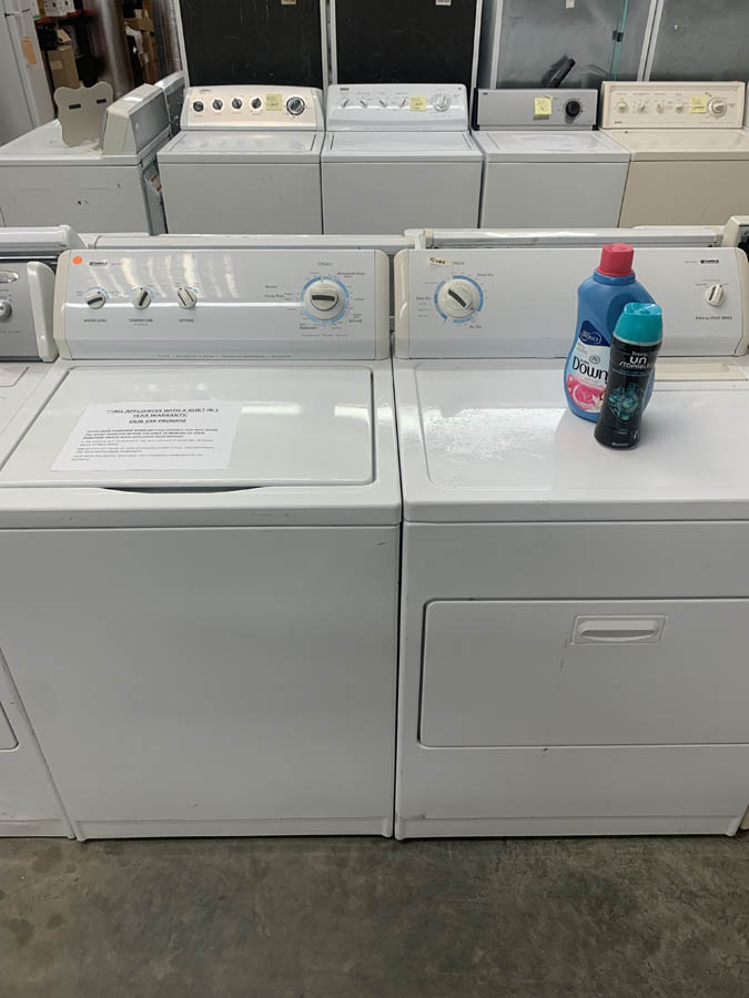 Kenmore washer and dryer set